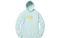 Supreme FW17 Box Logo Hooded Sweatshirt Ice Blue Bogo