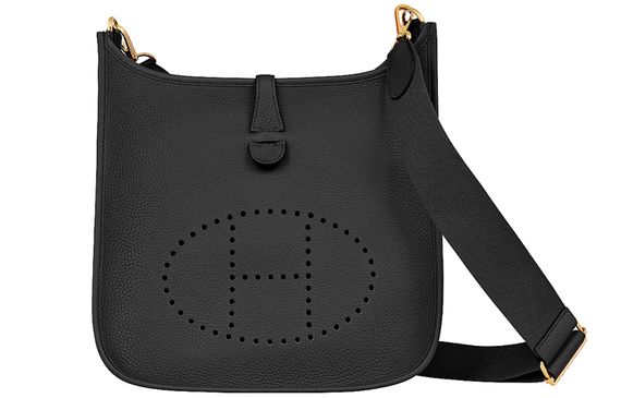 HERMES Evelyne 29 III bag TC Noir # #