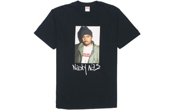 Supreme FW17 Nas Tee Black T