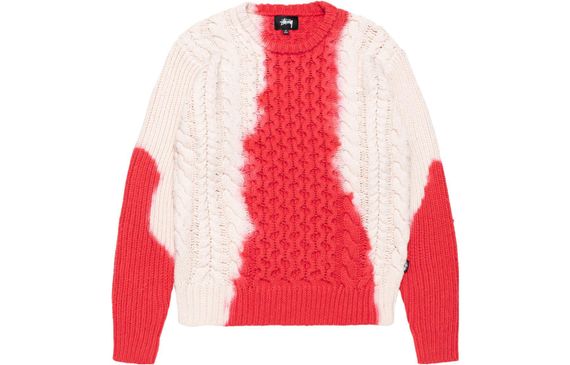 Stussy FW23 TIE DYE FISHERMAN SWEATER