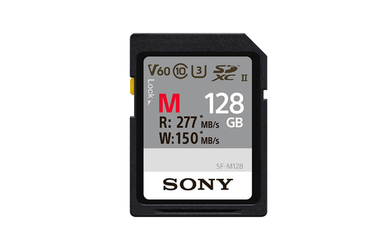 SONY SF-M128/T2 M U3 C10 V60 UHS-II 277MB