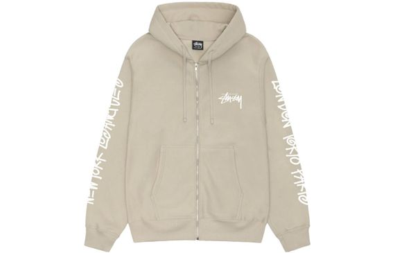 Stussy Big Cities Zip Hoodie
