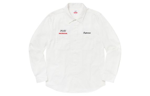 Supreme FW19 Week 6 x Honda x Fox Racing Work Shirt