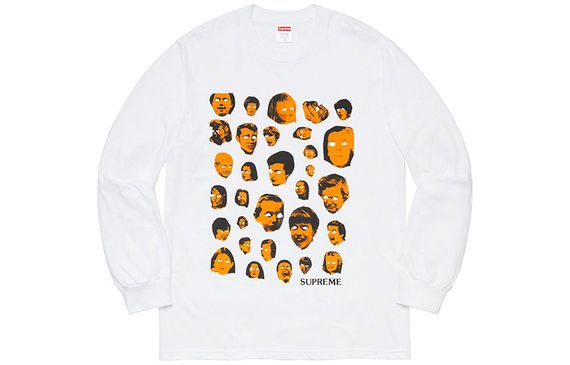 Supreme FW19 Week 1 Faces L/S Tee T