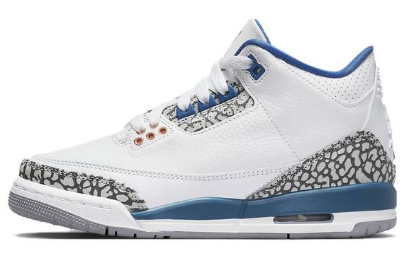 Jordan Air Jordan 3 Retro &quot;White and True Blue&quot;