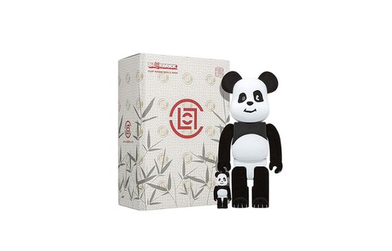 BE@RBRICK x CLOT PANDA 7cm,28cm