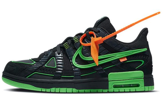 OFF-WHITE x Nike Rubber Dunk &quot;Green Strike&quot;