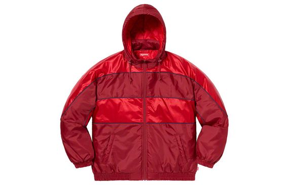 Supreme FW19 Week 4 Sports Piping Puffy Jacket