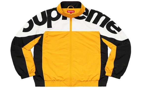Supreme FW19 Week 1 Shoulder Logo Track Jacket logo