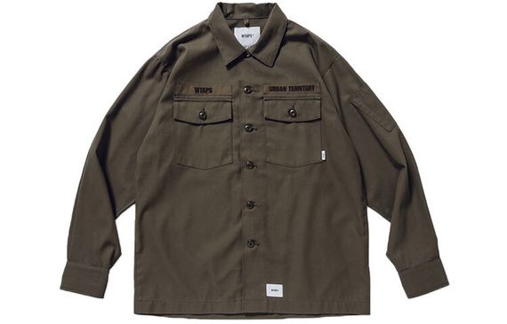 WTAPS SS21 BUDS / LS / COTTON. TWILL