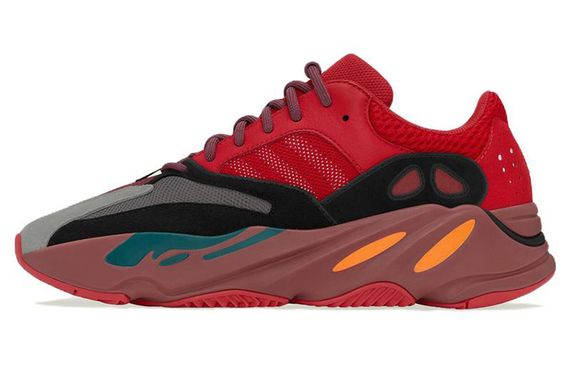 Adidas originals Yeezy boost 700 &quot;hi-res red&quot;