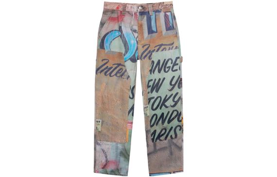 Stussy Work-Pant Alfonso Canvas Multi