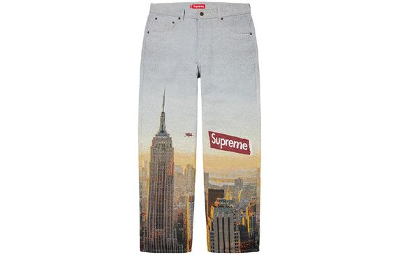 Supreme FW20 Week 12 Aerial Tapestry Regular Jean