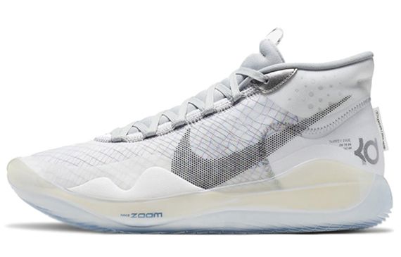 Nike KD 12 Zoom White Wolf Grey