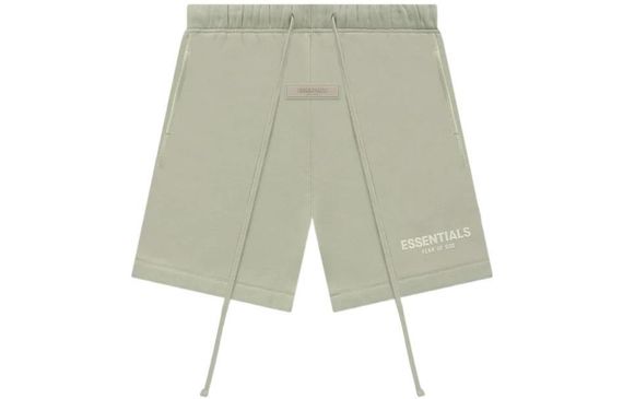 Fear of God Essentials SS22 Shorts Seafoam Logo