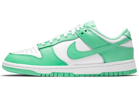 Nike Dunk green glow
