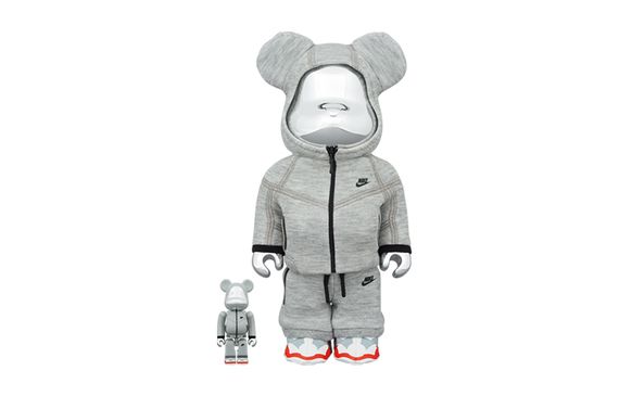 BE@RBRICK x Nike TECH FLEECE N98 100%400% 7cm/28cm
