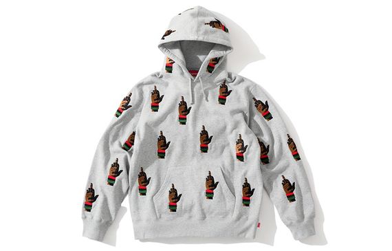 Supreme FW19 Week 15 x Dead Prez RBG Embroidered Hooded Sweatshirt