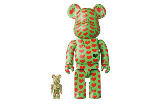 BE@RBRICK Green Heart
