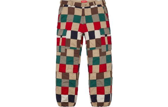 Supreme SS19 Patchwork Cargo Pant Multicolor