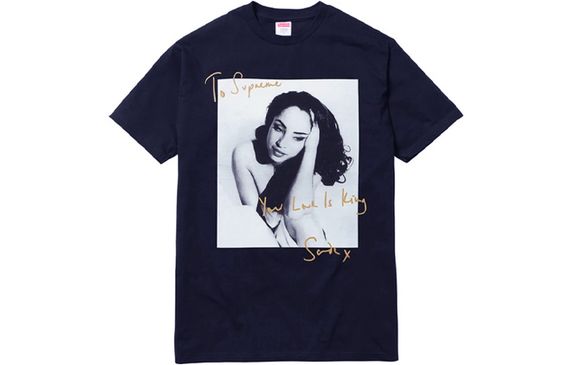 Supreme SS17 Sade Tee Navy T