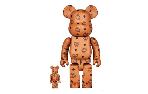 MCM x BE@RBRICK logo 100%+400%
