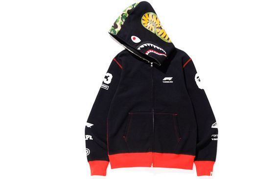 A BATHING APE BAPE x FORMULA 1 Shark Full Zip Hoodie