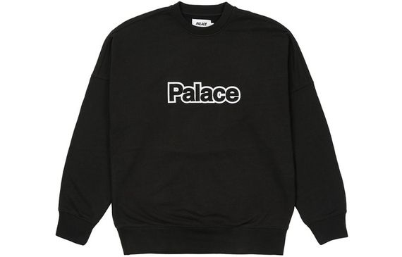 PALACE FW21 Word Crew Black Logo