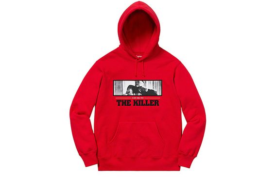 Supreme FW18 The Killer Hooded Sweatshirt Red