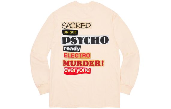 Supreme SS20 Week 1 Sacred Unique L/S Tee T