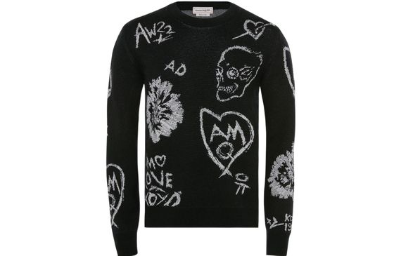 Alexander McQueen FW22 TreeGraffiti