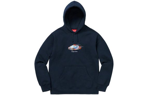Supreme FW19 Week 5 Cop Car Hooded Sweatshirt