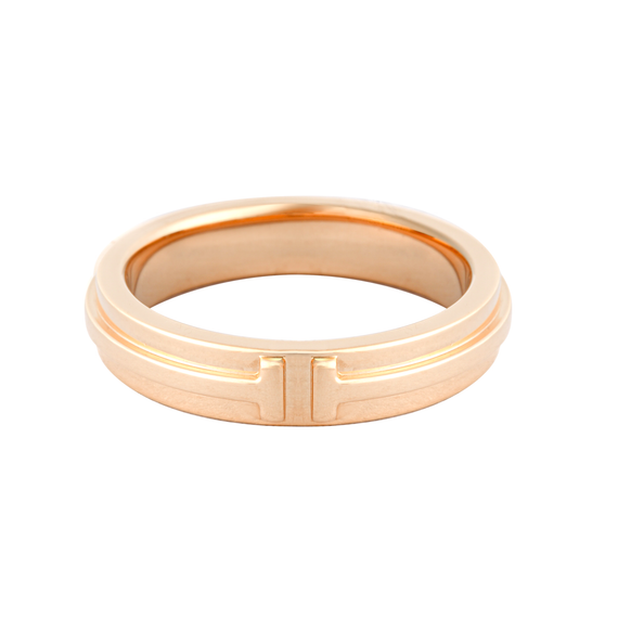 TIFFANY &amp; CO. T 18K 4.5mm