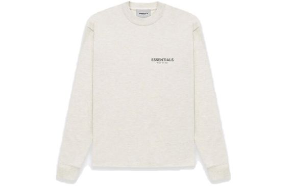 Fear of God Essentials FW21 Oatmeal Logo T