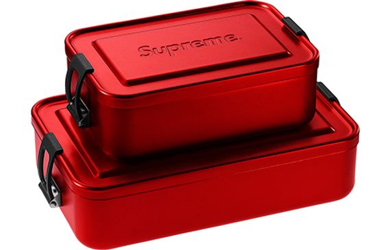 Supreme SS18 SIGG Metal Box Plus Red