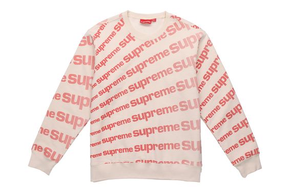 Supreme SS20 Week 1 Radial Crewneck Logo