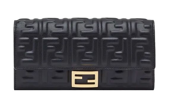 FENDI Baguette Logo FF