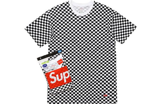 Supreme Hanes Tagless Tees (2 Pack) Checkered T