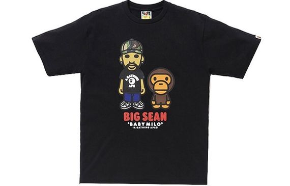A BATHING APE Bape x BIG SEAN Baby Milo Tee T
