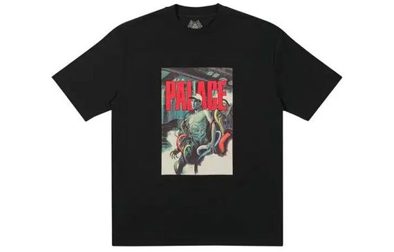 PALACE FW21 Mangas T-shirt Black Logo T