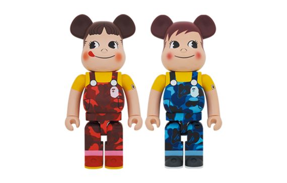 BE@RBRICK x BAPE x Peko&amp;Poko 2