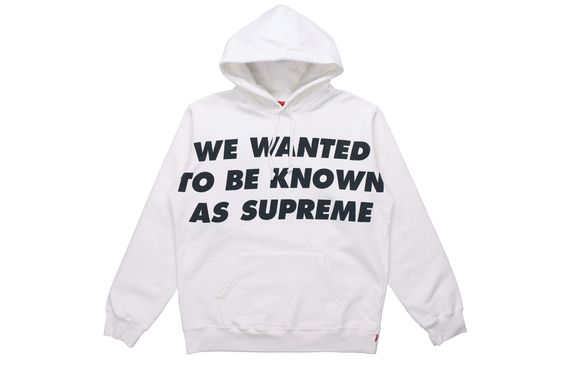 Supreme SS20 Week 1 Known As Hooded Sweatshirt