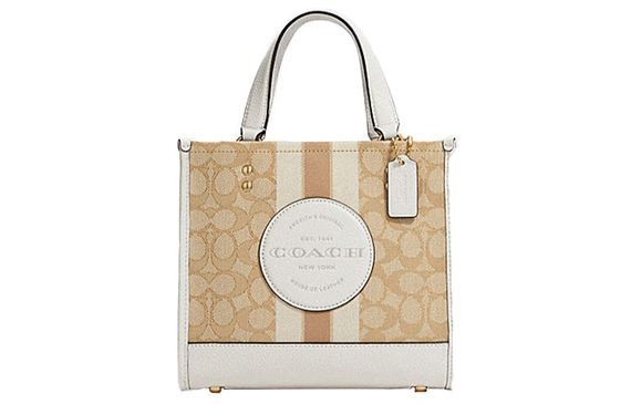 COACH Dempsey 22 Logo Tote
