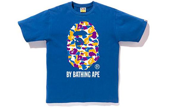 A BATHING APE LA CAMO BY BATHING TEE LA T
