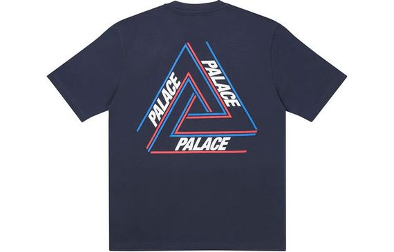 PALACE Basically A Triferg T-shirt Navy T