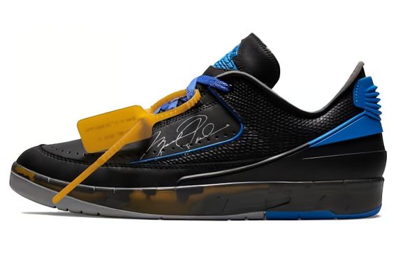 OFF-WHITE x Jordan Air Jordan 2 Retro Low SP &quot;Black and Varsity Royal&quot;