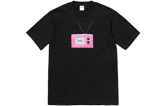 Supreme SS18 TV Tee Black T