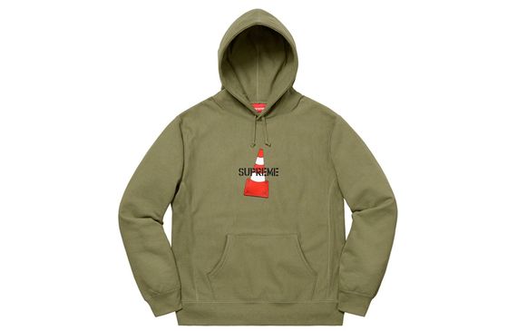 Supreme FW19 Week 1 Cone Hooded Sweatshirt