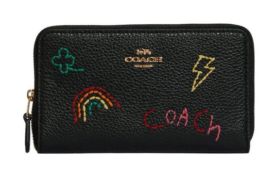 COACH x Diary Embroidery Id Zip Wallet 12