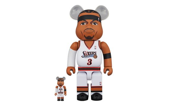 BE@RBRICK Allen Iverson Philadelphia 76ers · 76 100％+400％